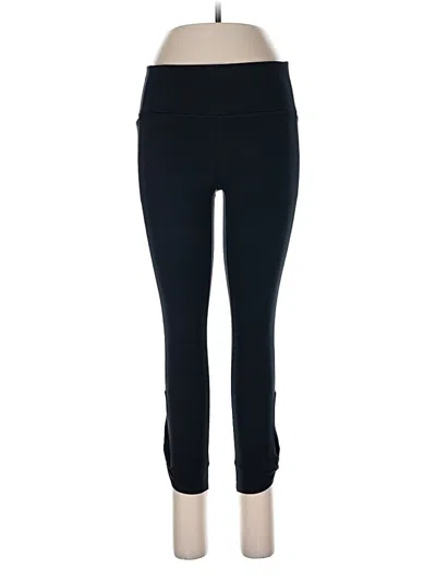 Pre-owned Under Armour Active Pants In Blue