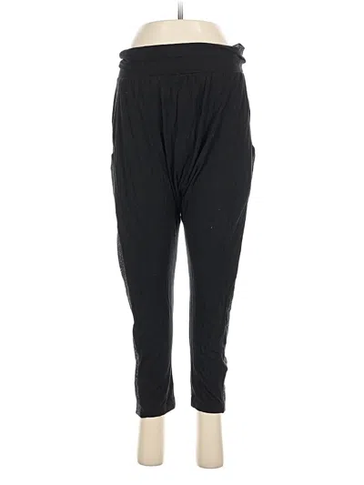 Pre-owned Lorna Jane Active Active Pants In Black