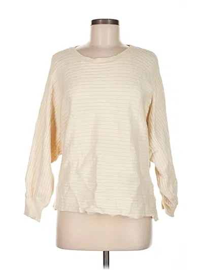 Pre-owned Jodifl Pullover Sweater In White