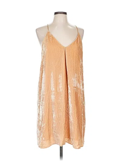 Pre-owned Alice And Olivia Alice + Olivia Cocktail Dress In Orange