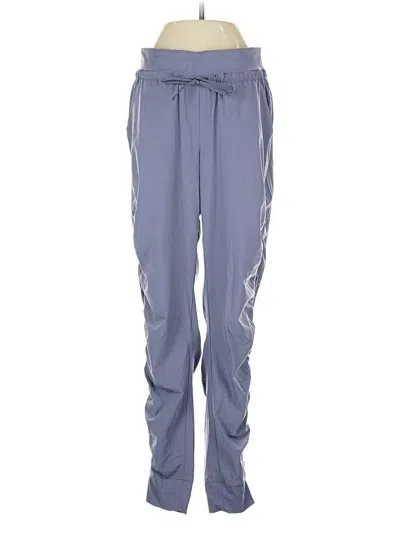 Pre-owned Athleta Track Pants In Blue