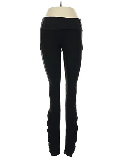 Pre-owned Lululemon Athletica Active Pants In Black