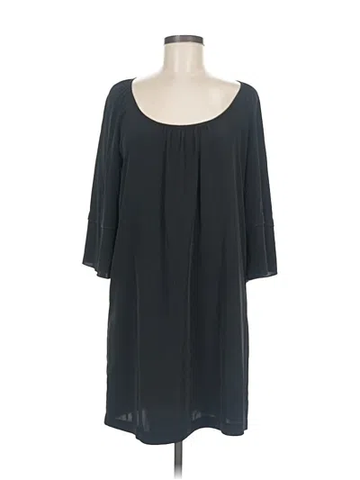 Pre-owned Glam Casual Dress In Black