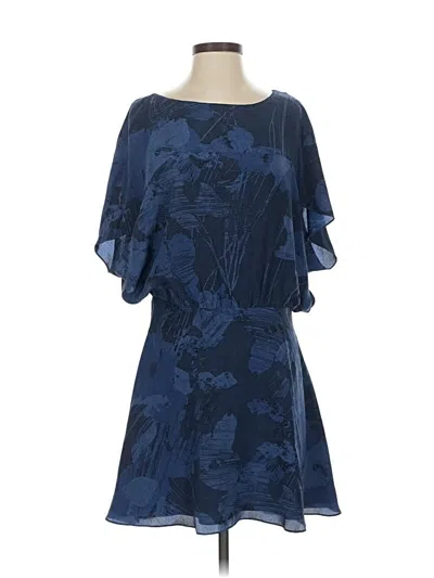Pre-owned Halston Heritage Casual Dress In Blue