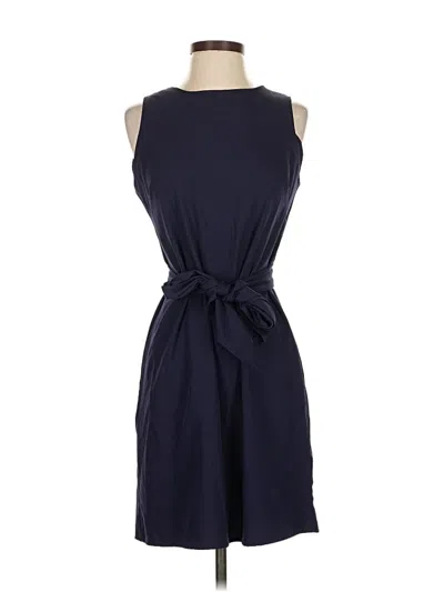 Pre-owned Aura Casual Dress In Blue