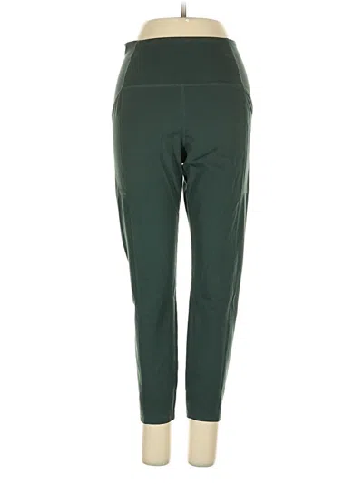 Pre-owned Girlfriend Collective Active Pants In Green