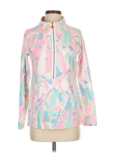 Pre-owned Lilly Pulitzer Track Jacket In Pink