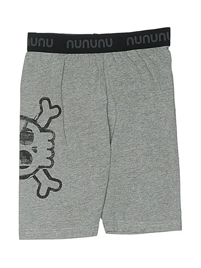 Pre-owned Nununu Kids' Athletic Shorts In Gray