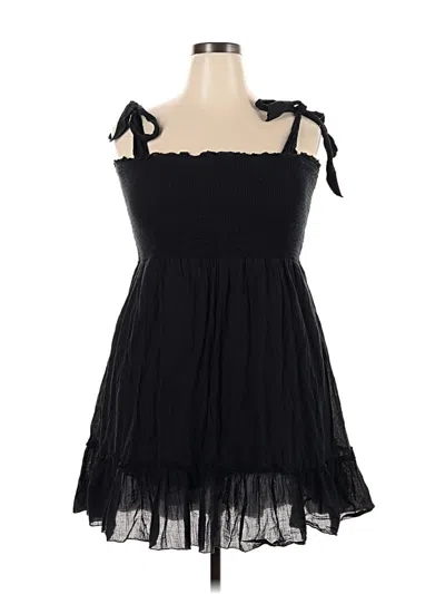 Pre-owned Aerie Cocktail Dress In Black