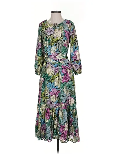 Pre-owned Tommy Bahama Casual Dress In Green