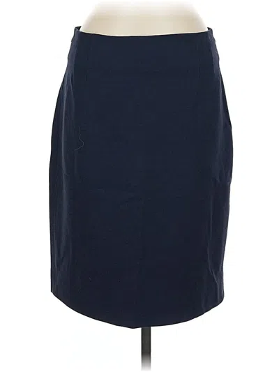 Pre-owned Mm. Lafleur Formal Skirt In Blue