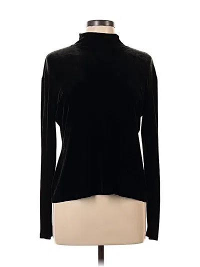 Pre-owned Harold's Long Sleeve Top Black Turtleneck Tops