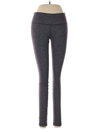 Pre-owned Lululemon Athletica Active Pants In Gray