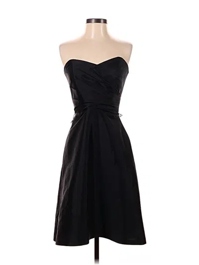 Pre-owned Alfred Sung Cocktail Dress In Black