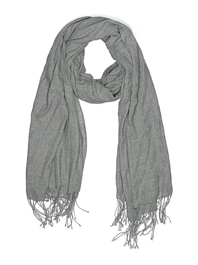 Pre-owned Unbranded Scarf In Gray