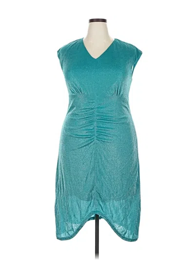 Pre-owned Grace Karin Cocktail Dress In Blue