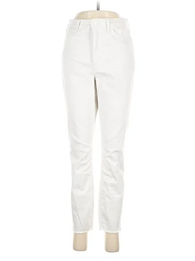 Pre-owned Jennifer Lopez Jeans In White