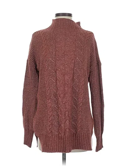 Pre-owned Maurices Turtleneck Sweater In Brown
