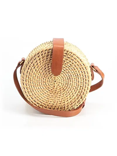 Pre-owned Sole Society Crossbody Bag In Brown