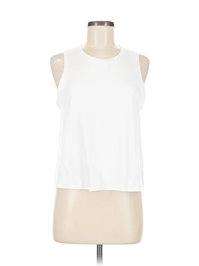 Pre-owned Addison Bay Sleeveless T-shirt In White
