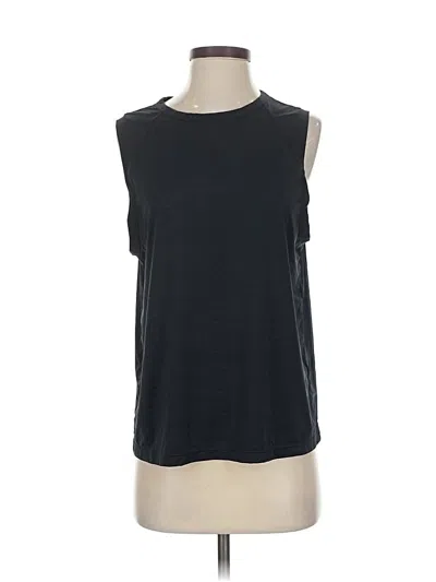 Pre-owned Fabletics Sleeveless T-shirt In Black
