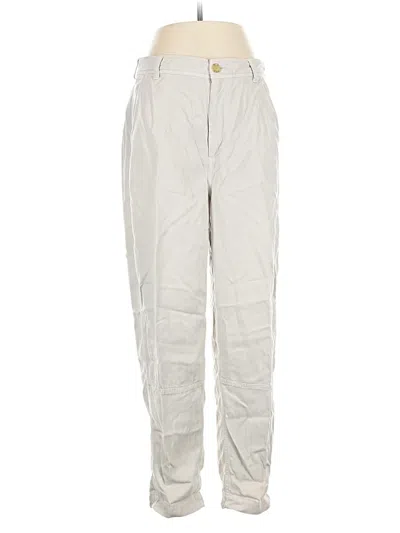 Pre-owned Everlane Casual Pants In Silver