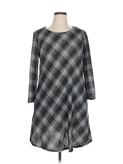 Pre-owned Halo Casual Dress In Black