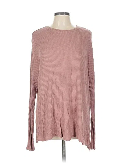 Pre-owned Show Me Your Mumu Pullover Sweater In Pink