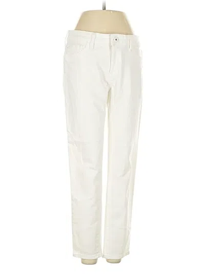 Pre-owned Dl1961 Casual Pants In White