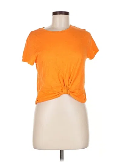 Pre-owned Sanctuary Short Sleeve T-shirt In Orange
