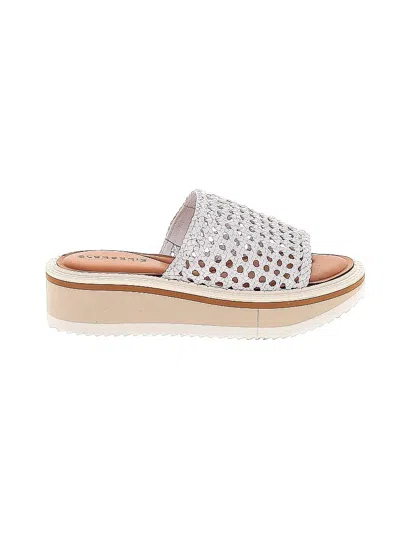 Pre-owned Clergerie Wedges In White