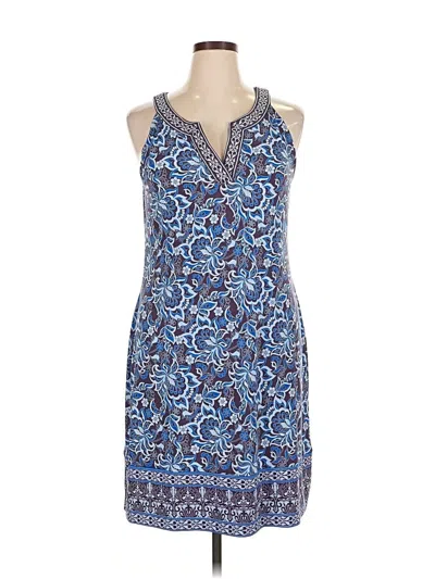 Magnolia Grace Casual Dress In Blue