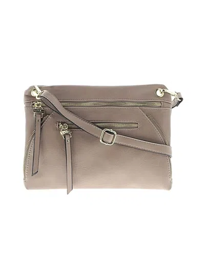 Pre-owned Nicole Miller Crossbody Bag In Brown