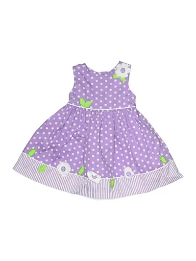 Pre-owned Blueberi Boulevard Kids' Dress In Purple