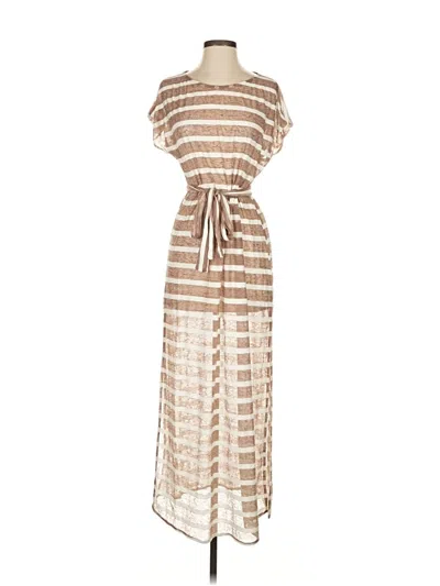 Pre-owned Vita Grace Casual Dress In Brown