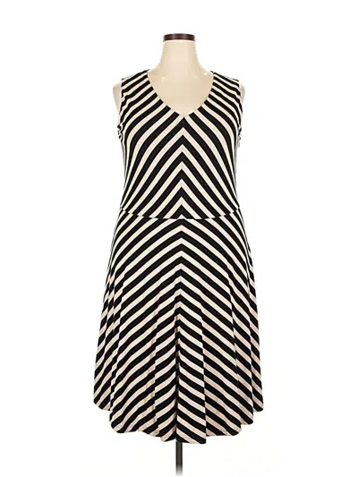 Pre-owned Tahari By Asl Casual Dress In Black