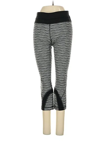 Pre-owned Lululemon Athletica Active Pants In Black