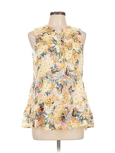 Floreat Sleeveless Blouse In Multi