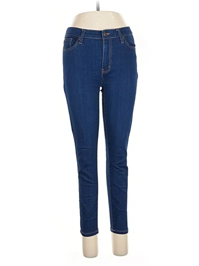 Pre-owned Celebrity Pink Jeggings In Blue