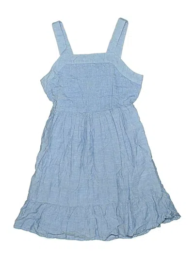 Pre-owned Cat & Jack Kids' Dress In Blue