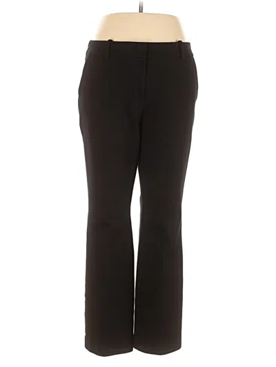 Pre-owned Talbots Dress Pants In Black