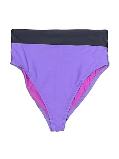Pre-owned Lole Swimsuit Bottoms In Purple