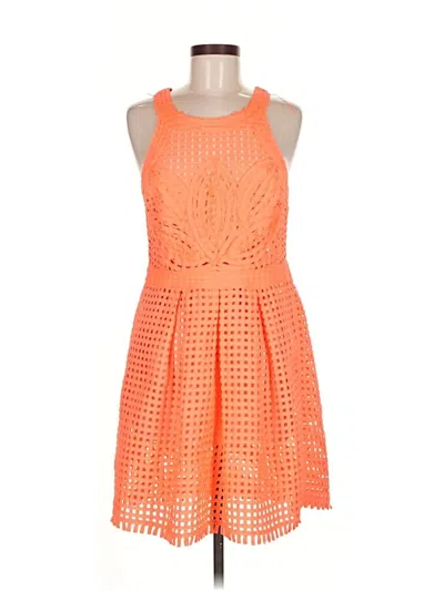Pre-owned Baraschi Cocktail Dress In Orange