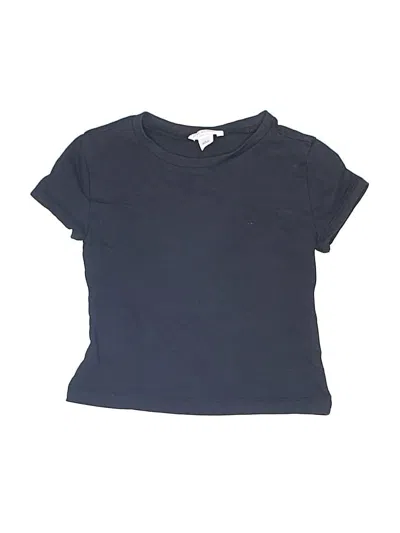 Pre-owned Crewcuts Kids' Short Sleeve T-shirt In Blue