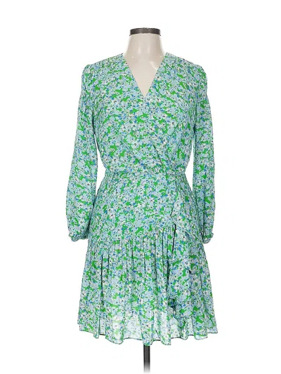 Pre-owned Shoshanna Casual Dress In Green