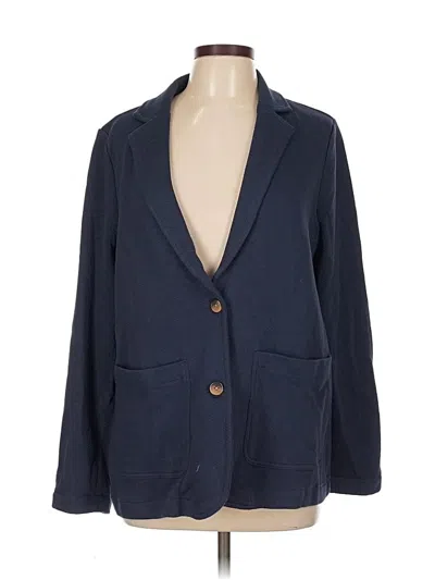 Pre-owned Caslon Blazer Jacket In Blue