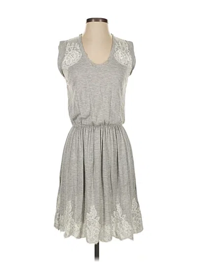 Pre-owned Robert Rodriguez Casual Dress In Gray