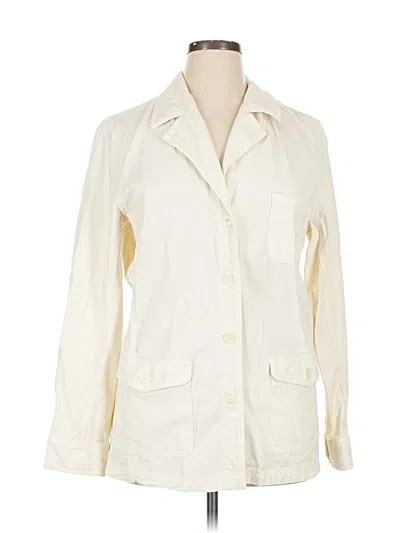 Pre-owned Carole Little Jacket In White