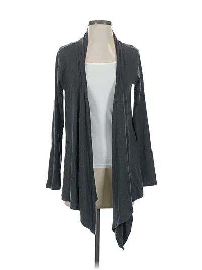 Pre-owned Splendid Long Sleeve T-shirt In Gray