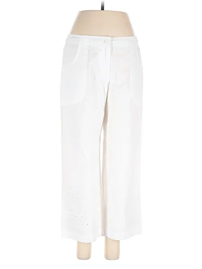 Pre-owned Izod Casual Pants In White